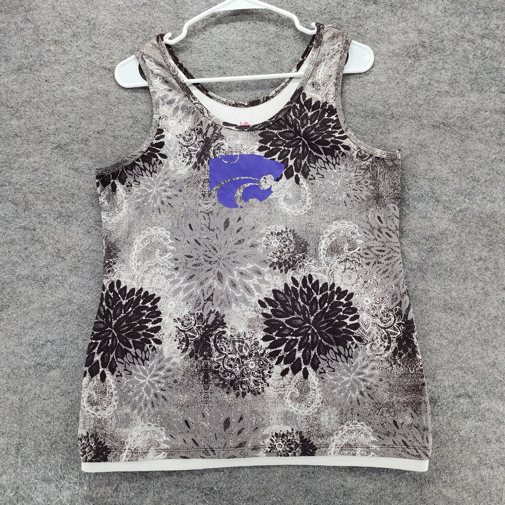 Kansas State Wildcats Tank Top Womens Large Gray Knights Apparel